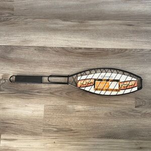 Kenmore Fish Grilling Basket Black Bbq Grill Vintage Sears  New